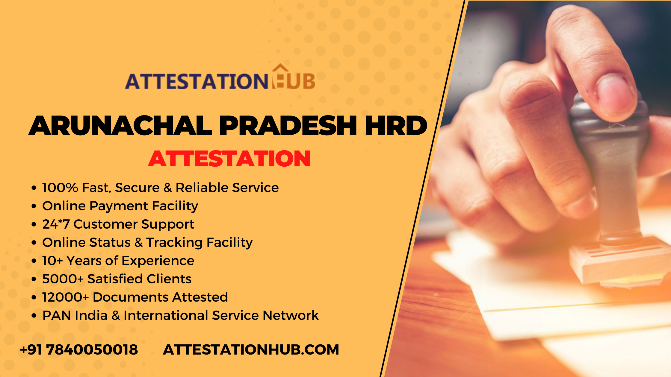 Arunachal Pradesh HRD Attestation Arunachal Pradesh HRD Attestation